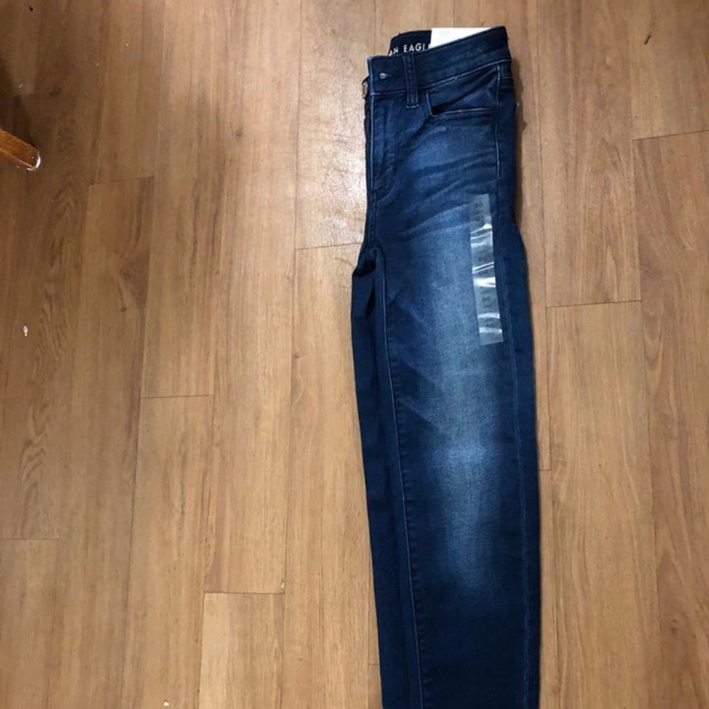 NWT American Eagle Hi Rise Jegging Size 00 long